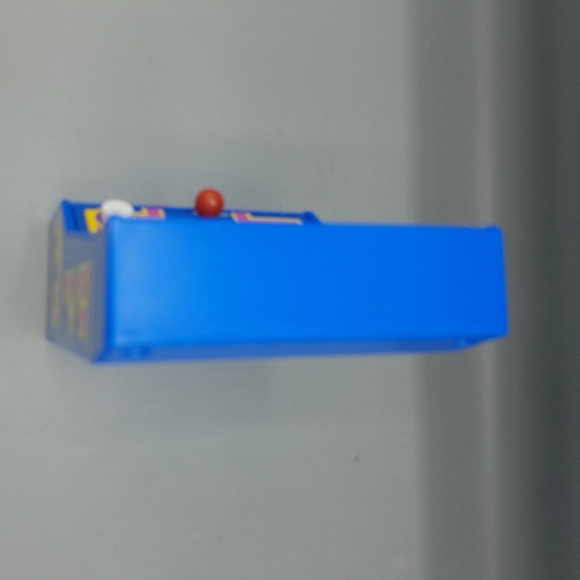 Ms. Pac-Man Handheld Mini Arcade Game Namco Basic Fun 2018 Blue WORKS Retro - Picture 5 of 9